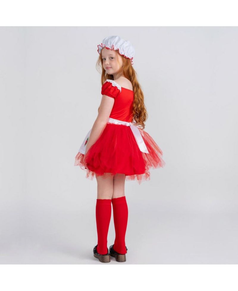 Strawberry Ballerina Costume Set - Kids Girls