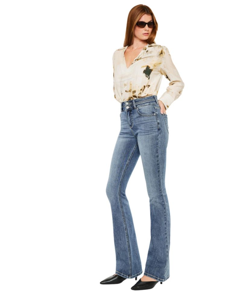 Women's Raven High Rise Skinny Bootcut Jeans