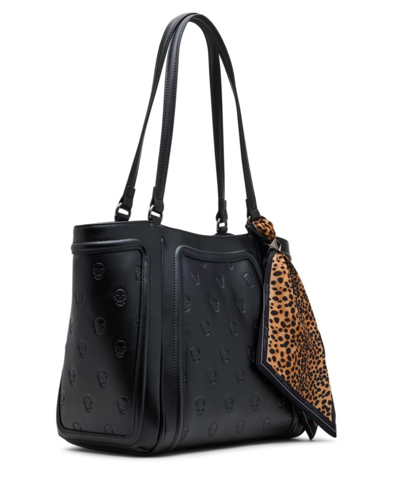SKULLICIOUS TOTE W/ SCARF