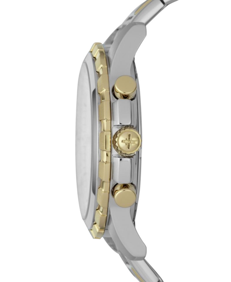 Men's Chronograph Dean Two-Tone Stainless Steel Bracelet Watch 45mm FS4795