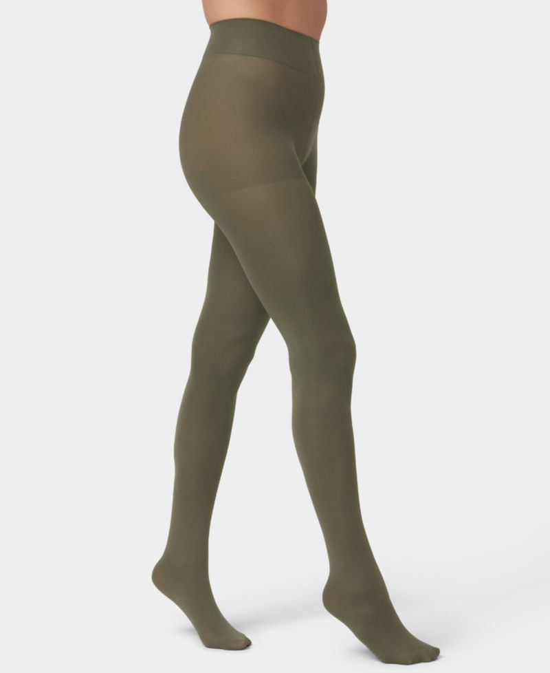 Women's Super Opaque Control Top Tights U6620