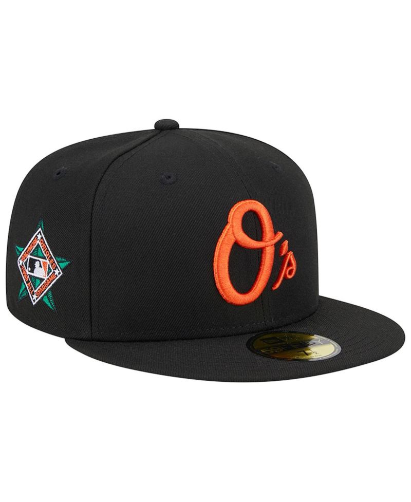 Men's Black Baltimore Orioles Alternate Logo 1993 MLB All-Star Game Team Color 59FIFTY Fitted Hat