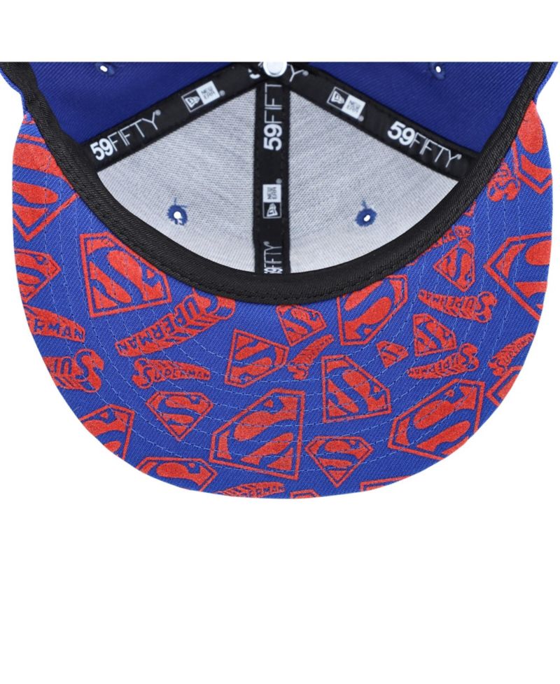 Men's Blue Superman 59FIFTY Fitted Hat