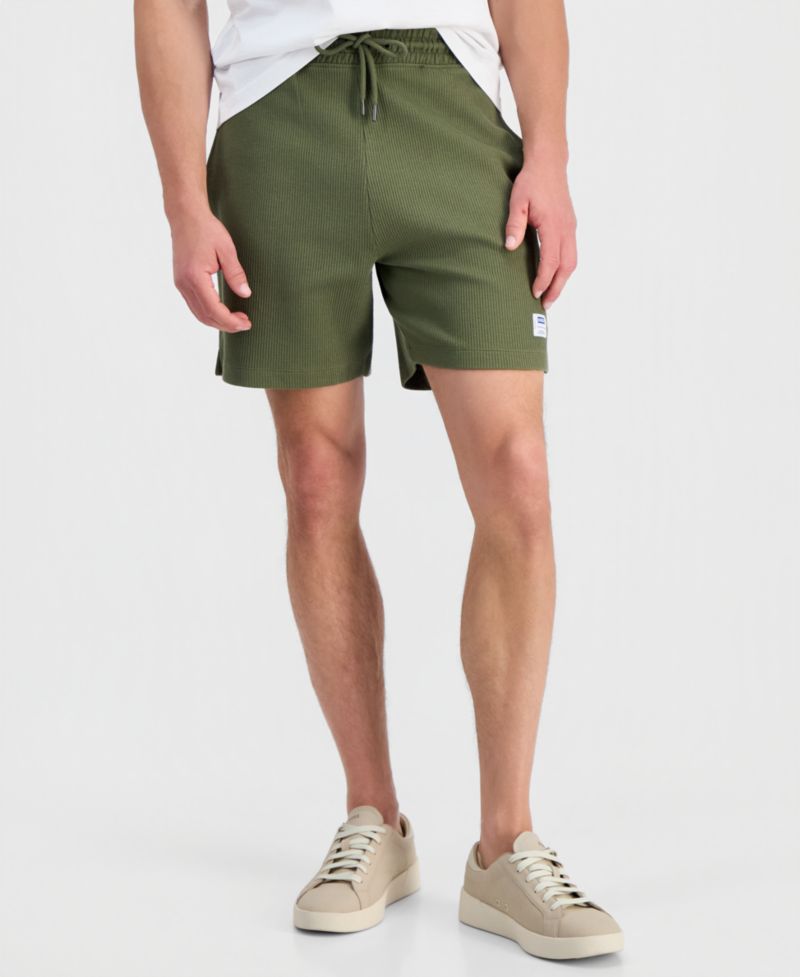 HUGO by Men's Nuwafflo Drawstring Shorts