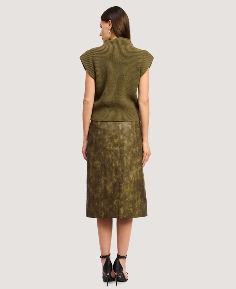 Women's Karalie Mock-Neck Knit Sweater