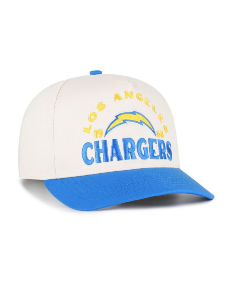 Men's Natural Los Angeles Chargers Arcitext Hitch Adjustable Hat