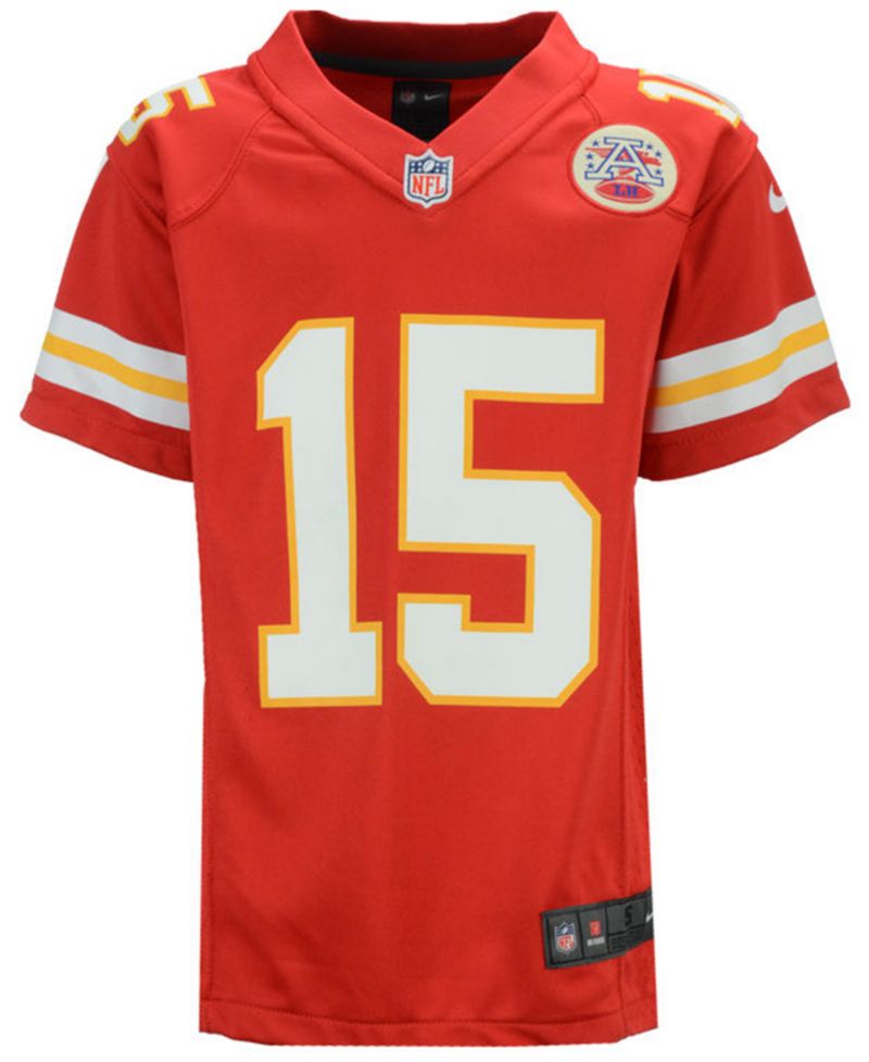 Pat Mahomes Kansas City Chiefs Game Jersey, Big Boys (8-20)