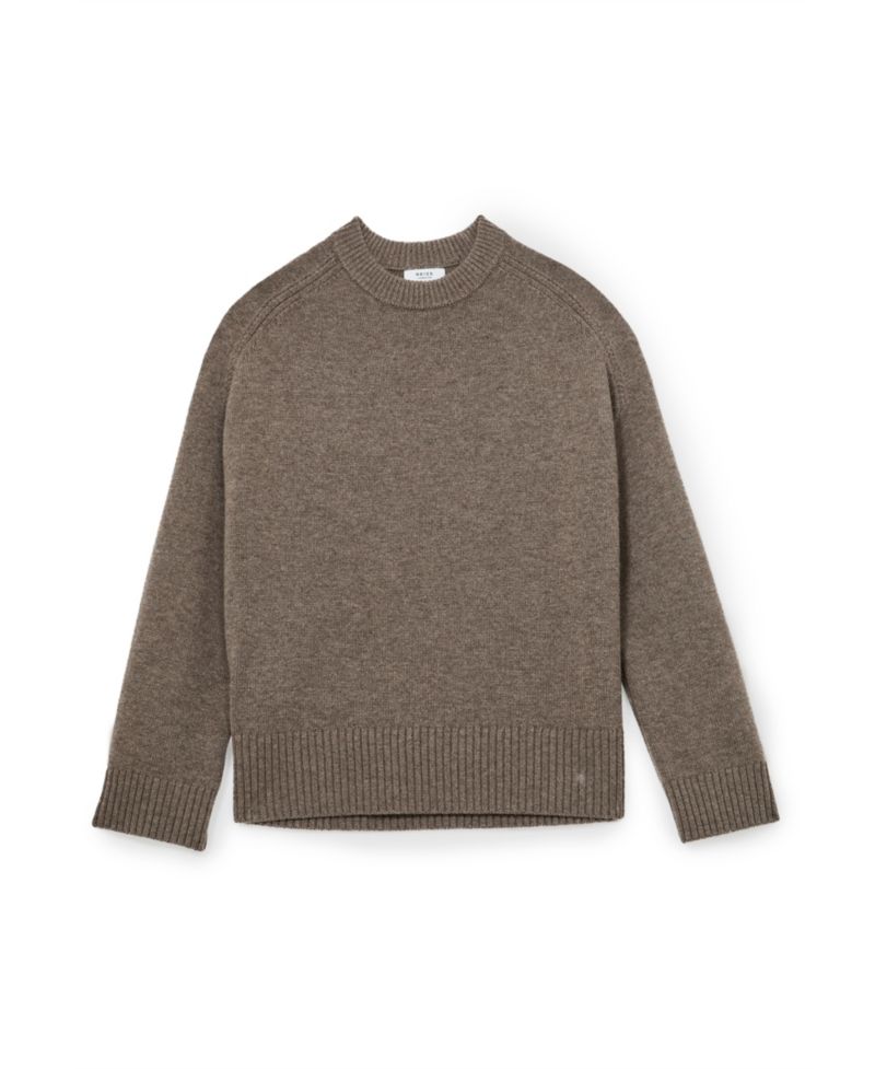 Women's Riley Wool-Cashmere Raglan Crewneck Sweater