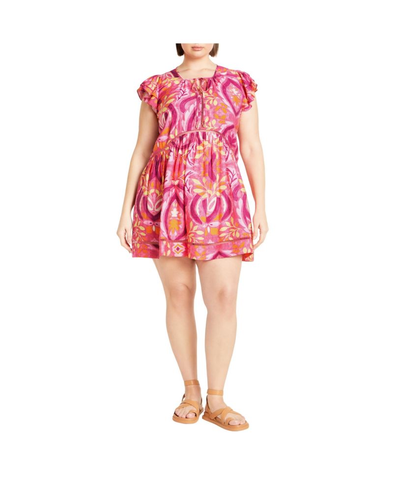 Women's Dallas Print Dress
