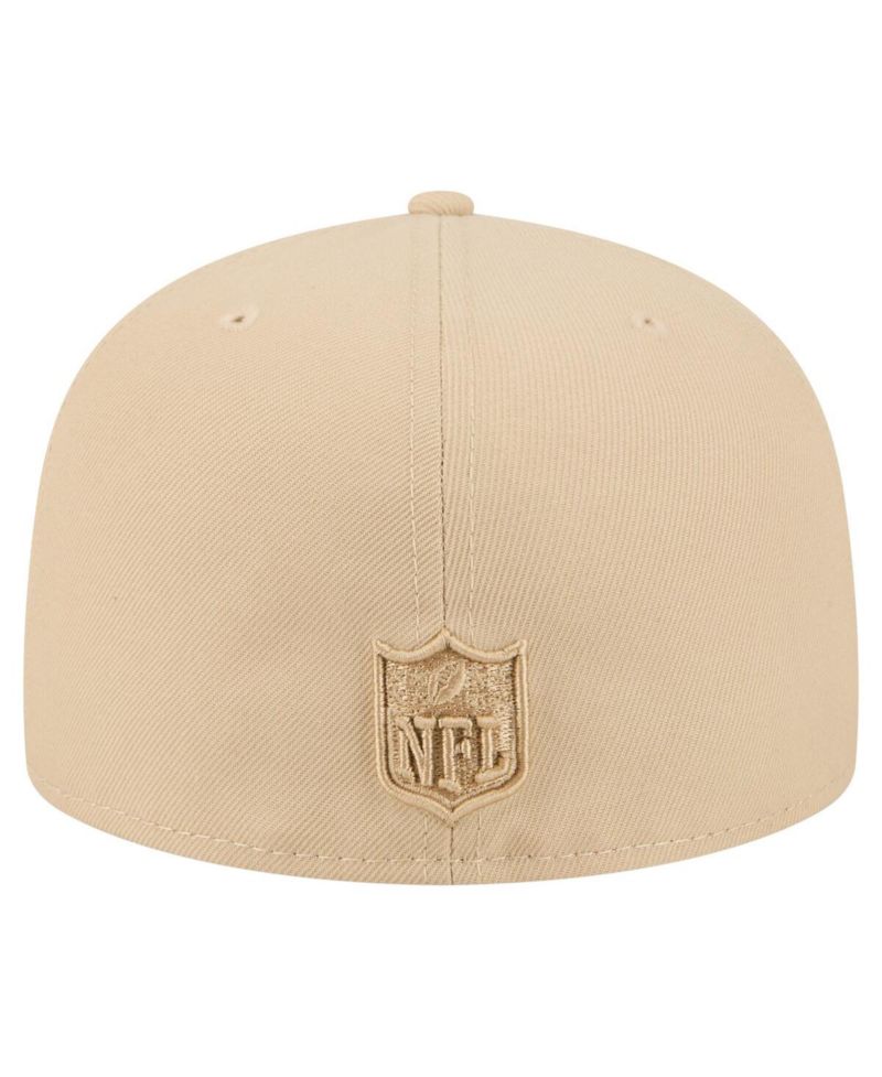 Men's Light Beige Cincinnati Bengals Color Pack A-Frame 59FIFTY Fitted Hat