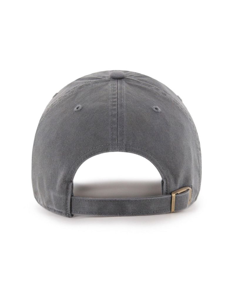 Men's Charcoal Purdue Boilermakers Americana Heritage Clean Up Adjustable Hat