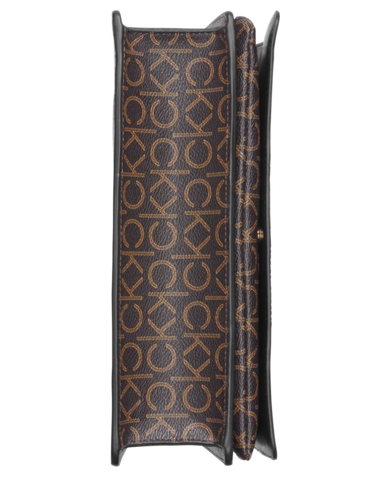 Havana Flap Signature Small Messenger Bag