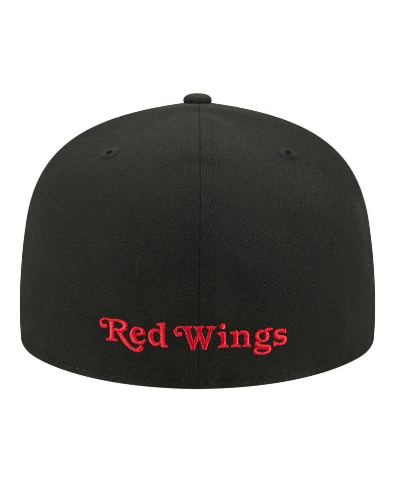 Men's Black Detroit Red Wings Zamboni 59FIFTY Fitted Hat