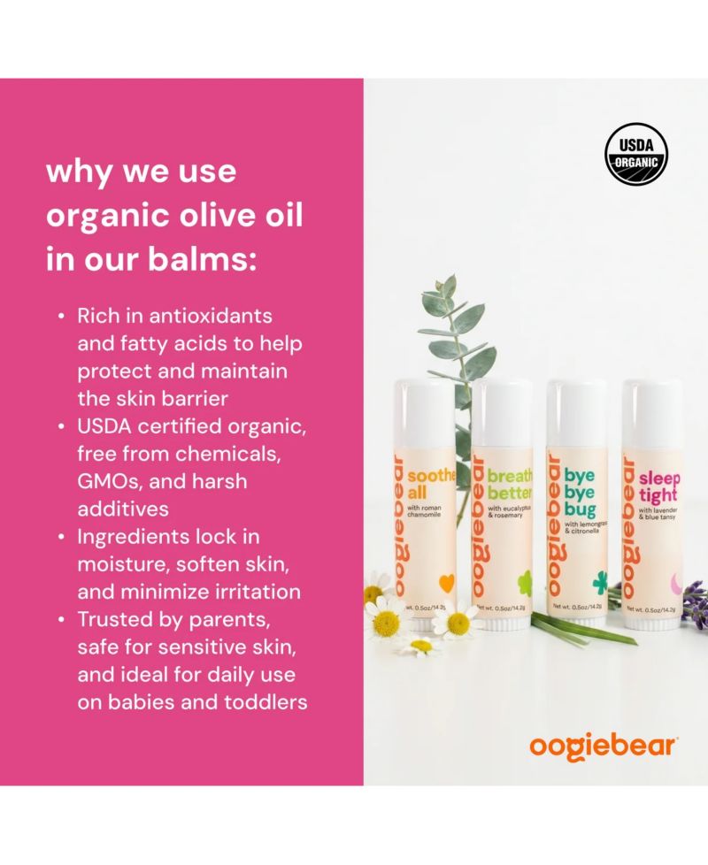 Baby 4-Pack Organic Balm Collection