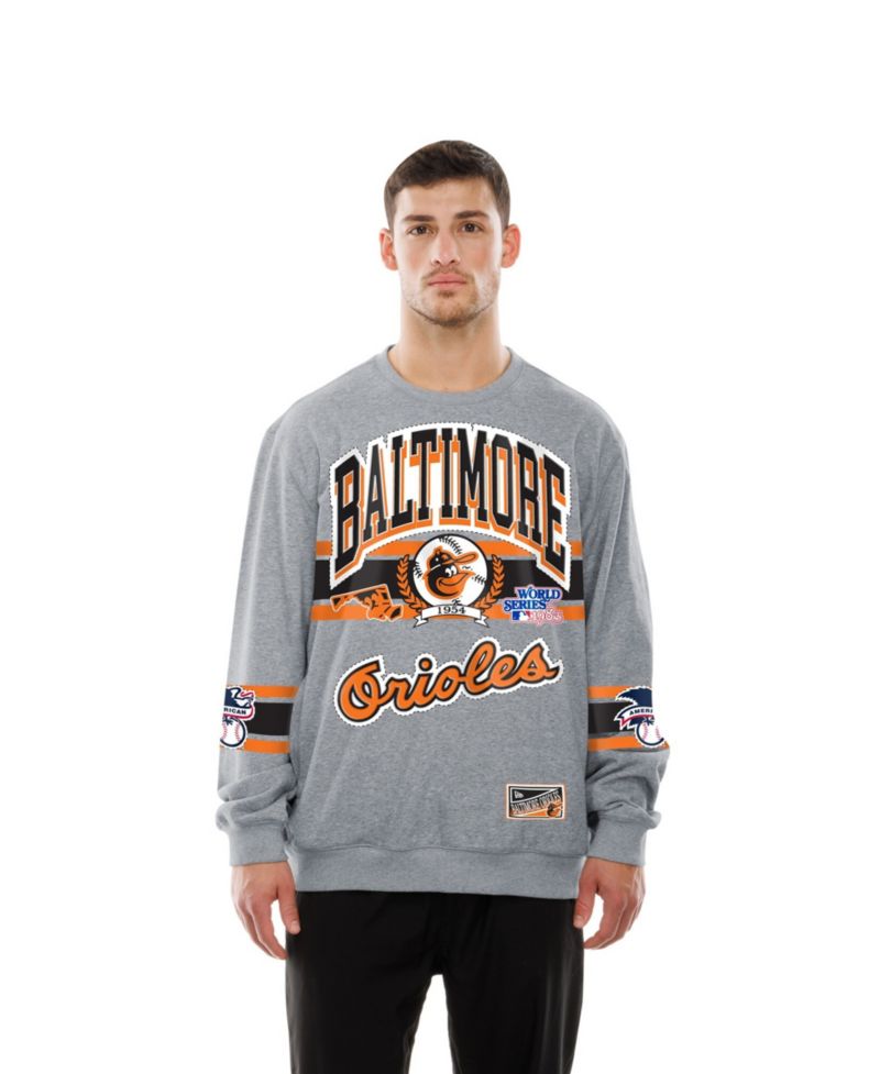 Men's Gray Baltimore Orioles Sport Classics Sweatshirt