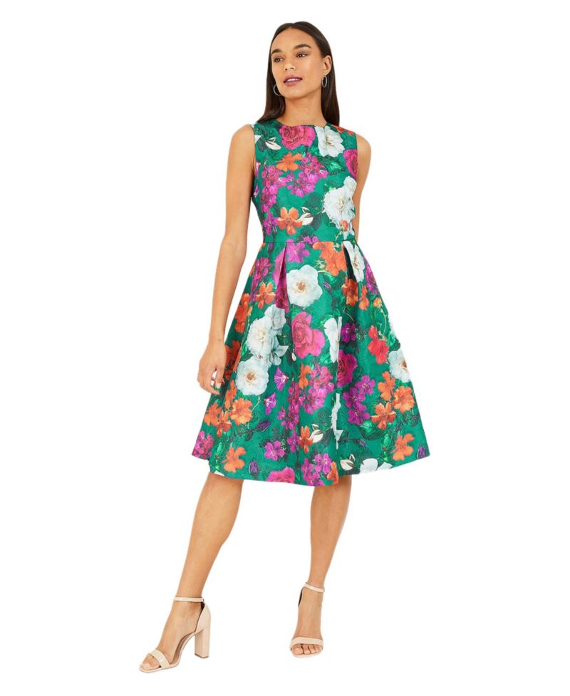 Women's Floral Skater Dress