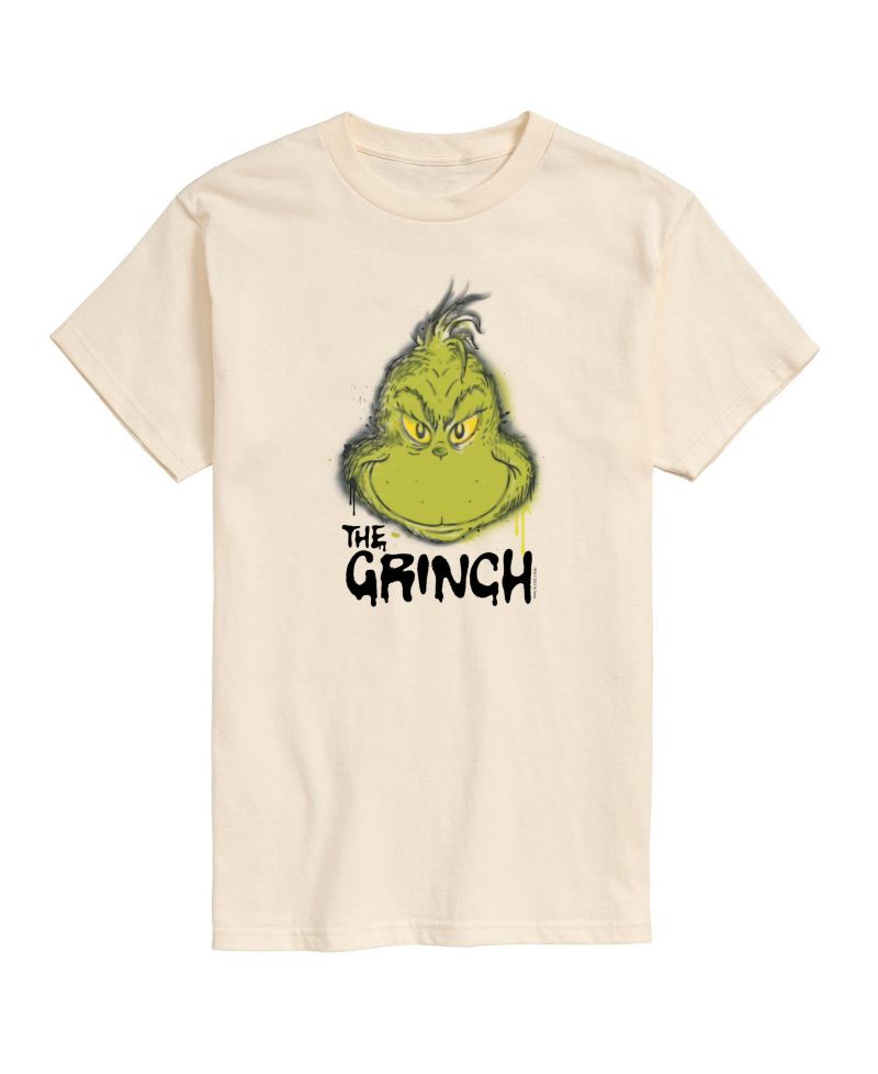 Men's The Grinch Face Short Sleeve Tee