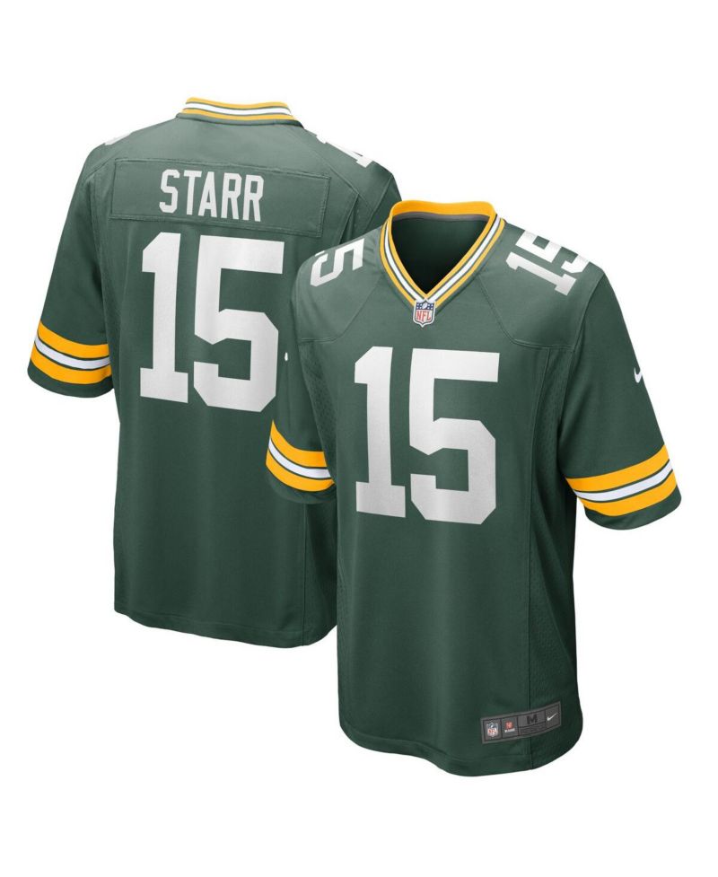 Men's Bart Starr Green Green Bay Packers Retired Player Game Jersey