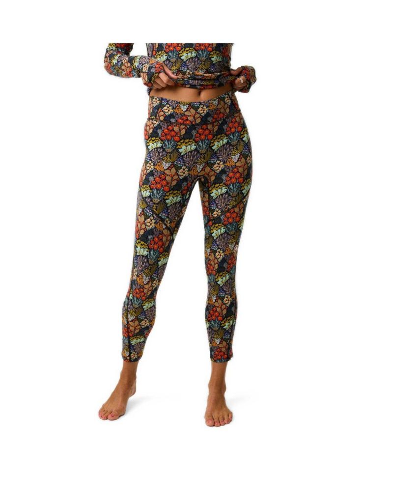 Women's BGA Cedars RWS Merino Lt-Wt Mid-Rise Bottom Lightweight Long Underwear Bottoms