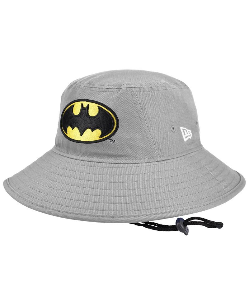 Men's Gray Batman Bucket Hat