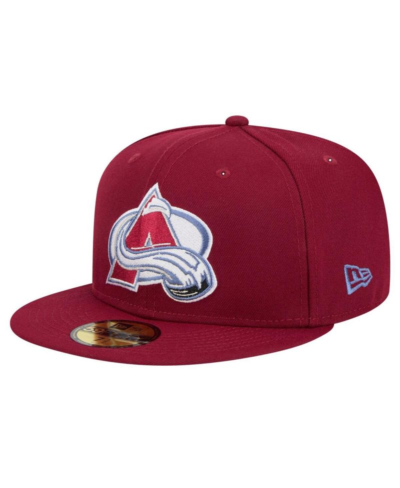 Men's Burgundy Colorado Avalanche Core 59FIFTY Fitted Hat