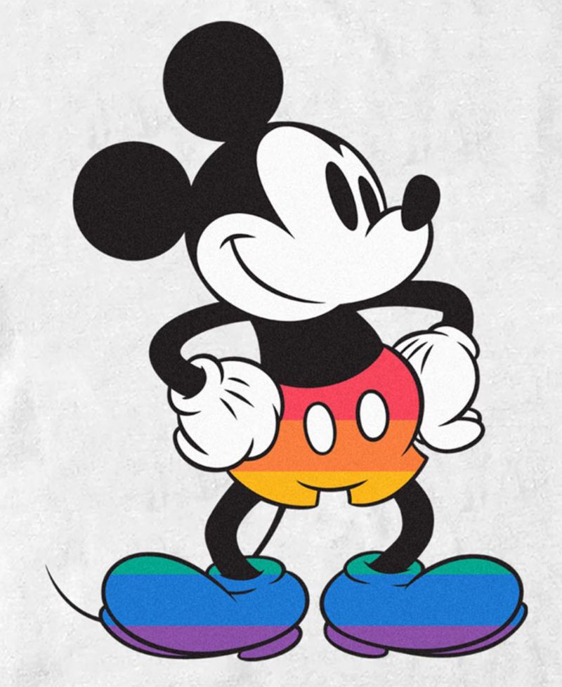 Men's Mickey Proud Pose Short-Sleeve T-Shirt