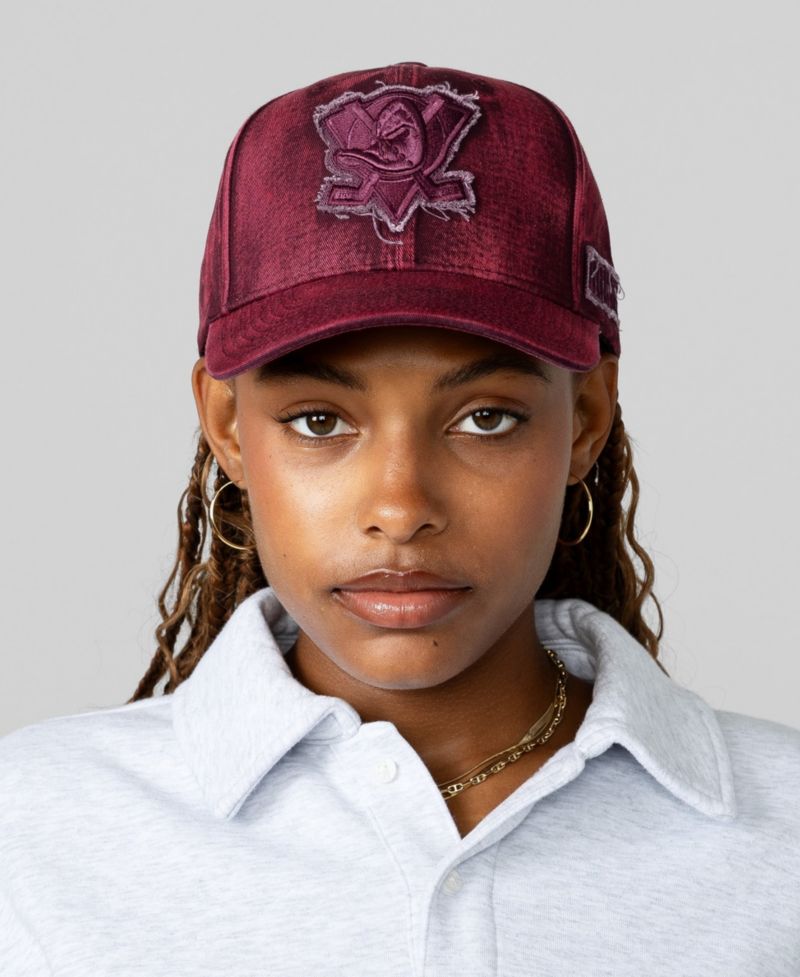 Men's Purple Anaheim Ducks Downtown Pro Crown Snapback Hat