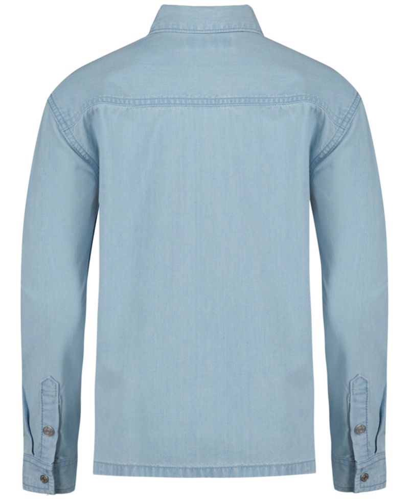 Boys' 8-16 Chambray Long-Sleeve Woven Shirt