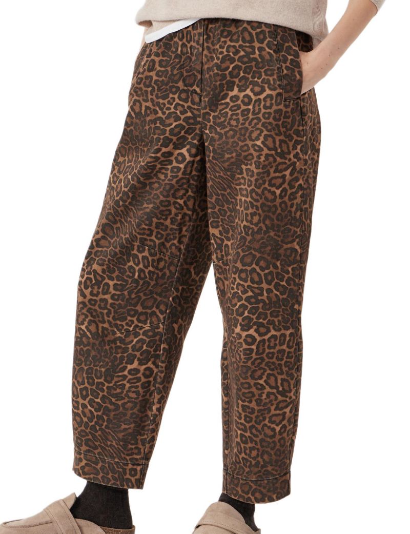 Women's Jack Barrel Leg Pull On Cotton Pants