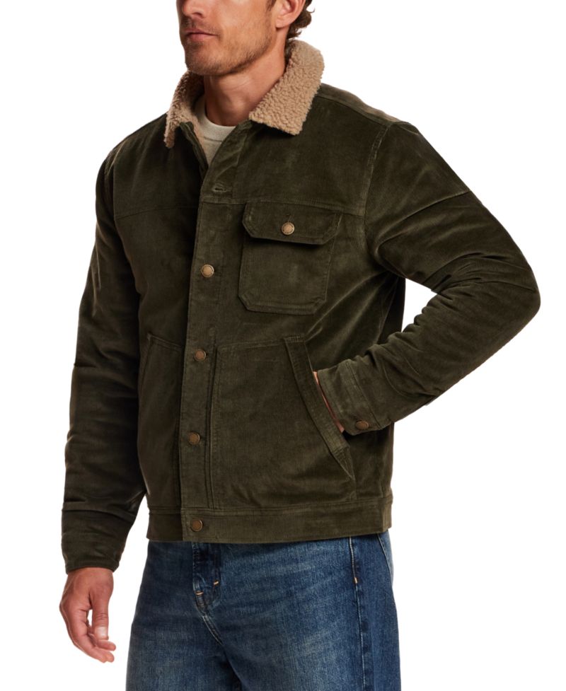 Men's Berber Cord Trucker Jacket
