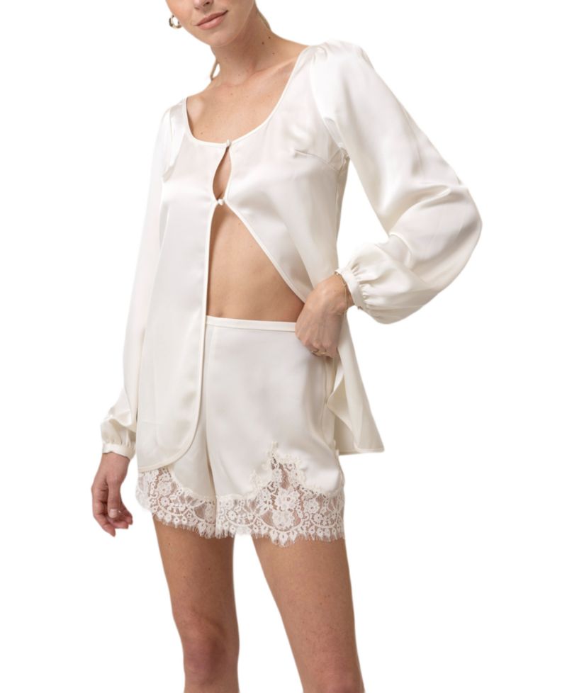 Women's Nicolo Lace Trim Shorts