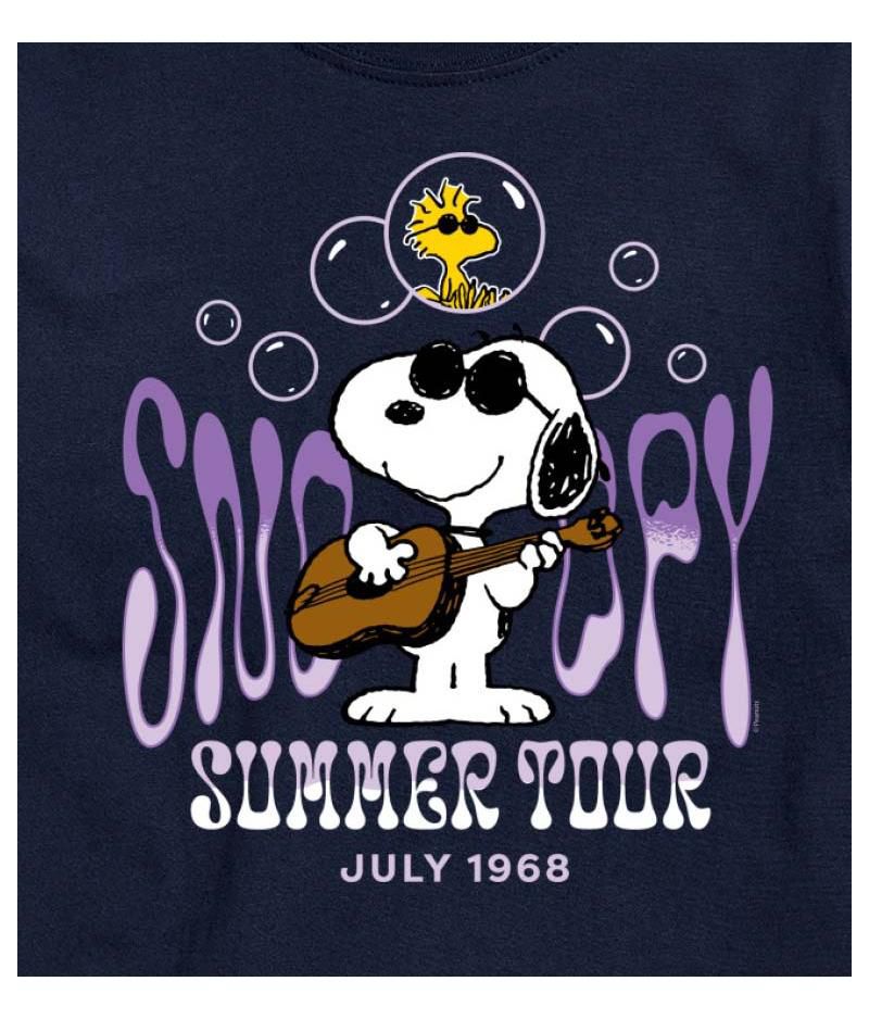 Hybrid Apparel Snoopy Summer Tour Men's Short Sleeve Tee
