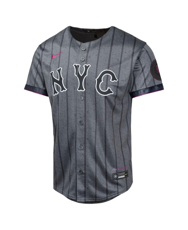 Big Boys and Girls Juan Soto Gray New York Mets City Connect Limited Jersey