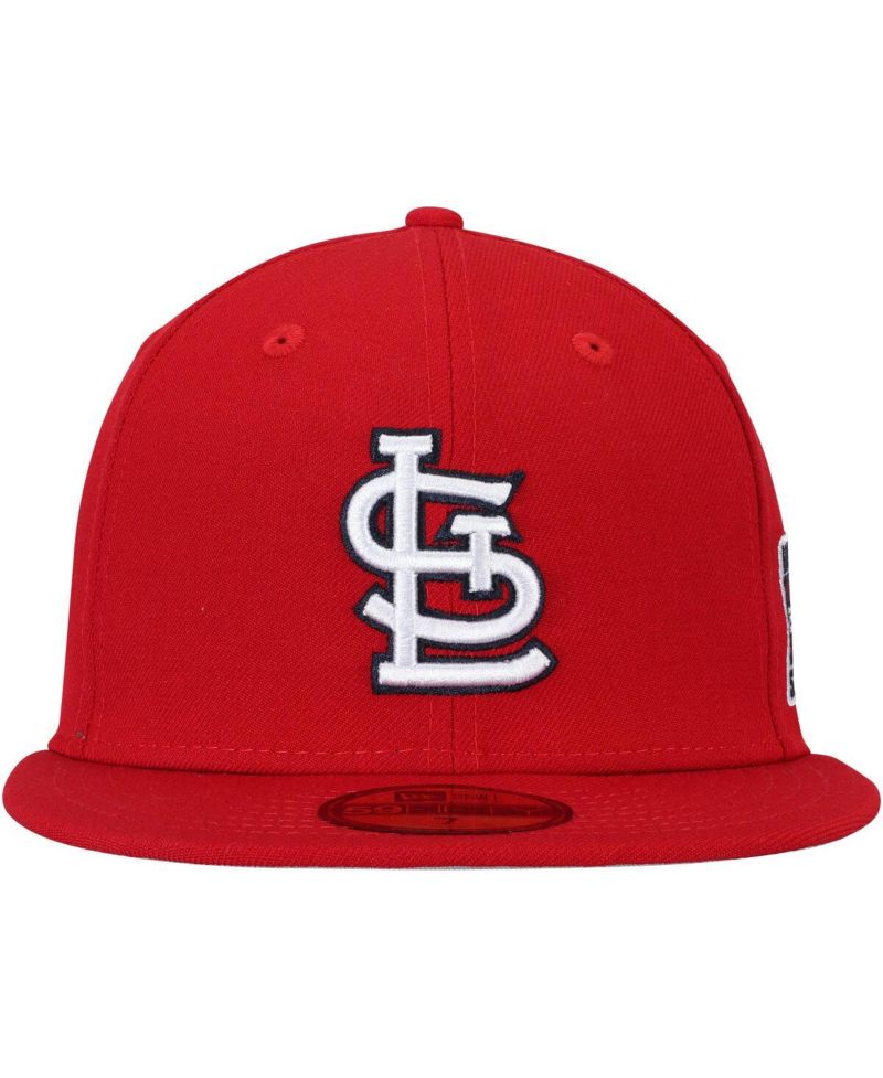 Men's Red St. Louis Cardinals 2006 World Series Wool 59FIFTY Fitted Hat