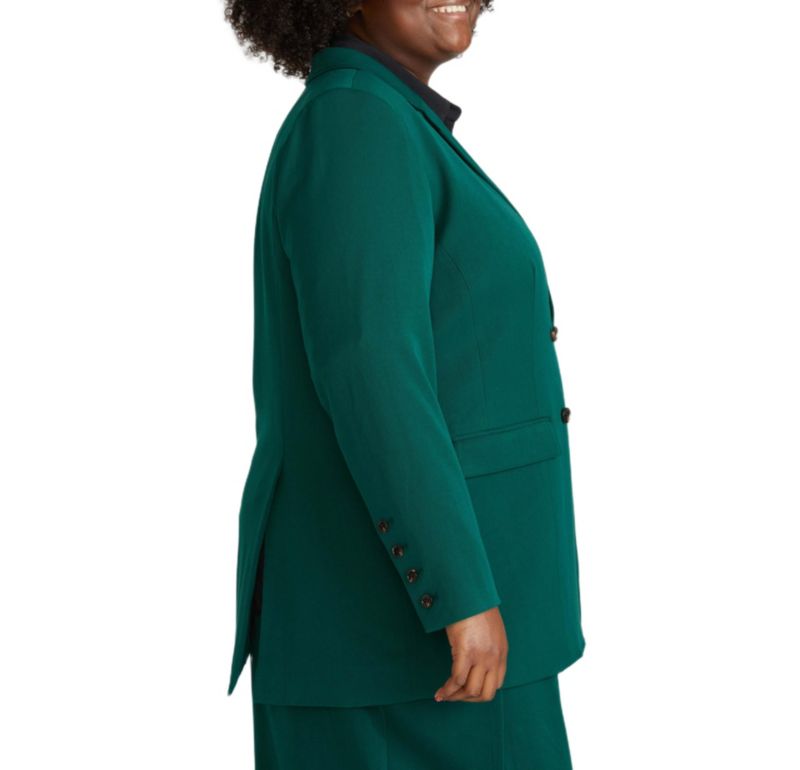 Women's Plus Size All Day Warren Double Breasted Blazer