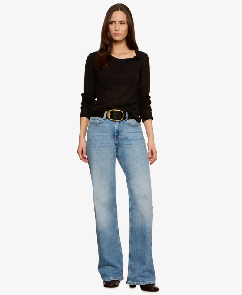 Women's Suki Long-Sleeve Twist T-Shirt