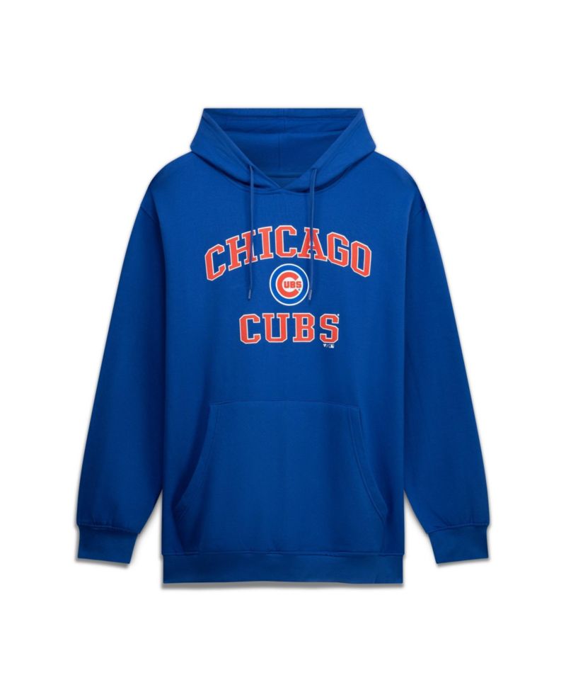 Men's Big & Tall Chicago Cubs Heart Soul Fleece-Lined Hoodie