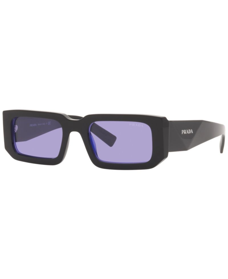 Symbole Rectangular Unisex Sunglasses, PR 6YS