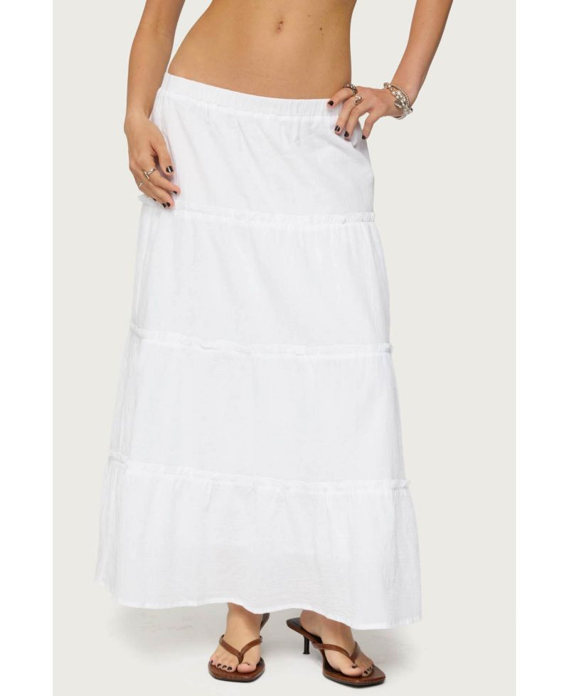 Women's Charlotte Tiered Maxi Skirt