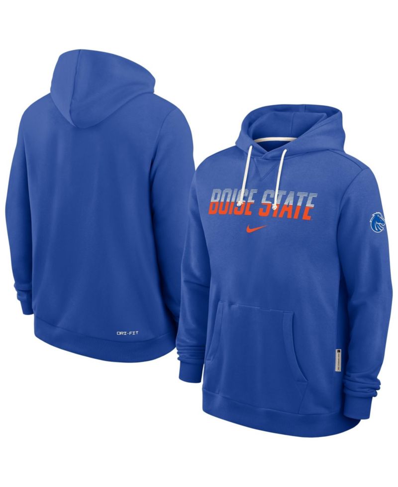 Men's Royal Boise State Broncos 2026 Sideline Standard Issue Dri-FIT Hoodie
