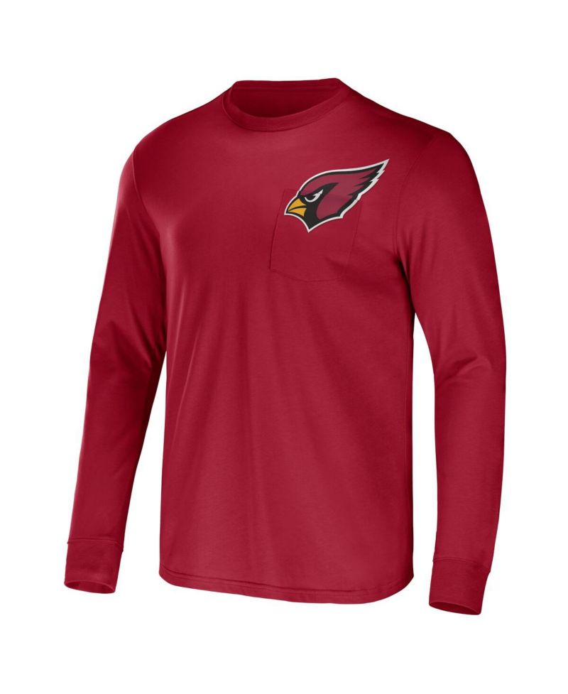 Men's NFL x Darius Rucker Collection by Cardinal Arizona Cardinals Team Long Sleeve T-shirt