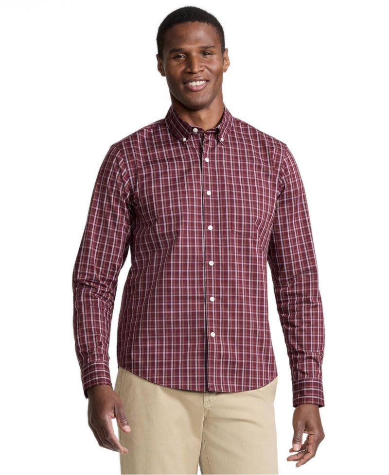 Men's Long Sleeve Tailored Fit Travel Kit Shirt