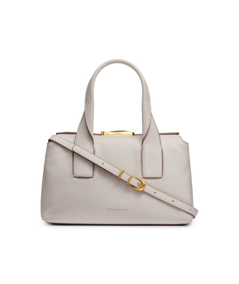 Amagansett Soft-Rolled Leather Medium Satchel Handbag