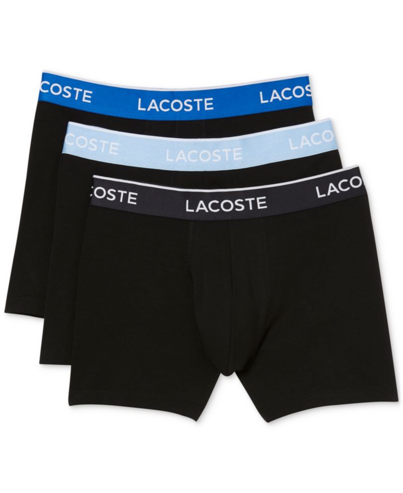 Men's Cotton Stretch Boxer Briefs, 3-Pack