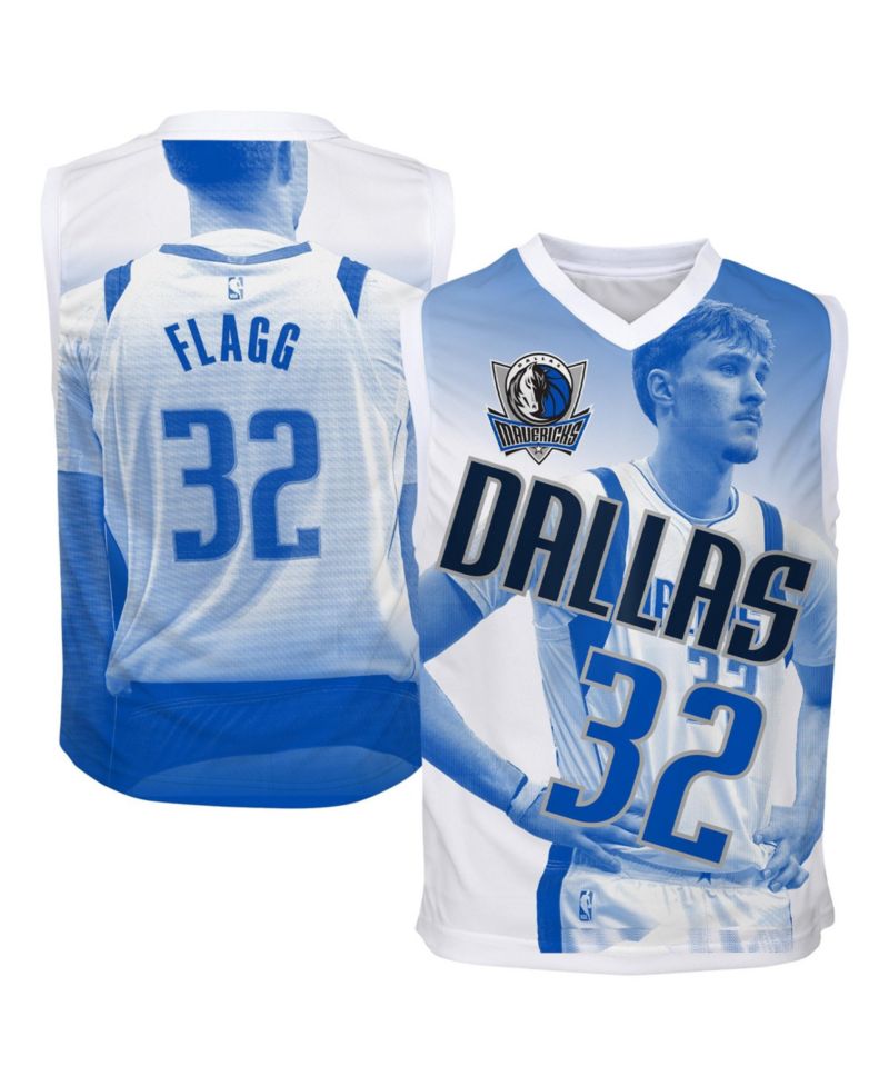 Big Boys and Girls Cooper Flagg Blue Dallas Mavericks Hometown Fashion Jersey