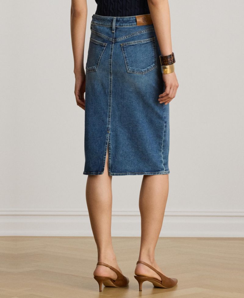 Women's Denim Pencil Skirt