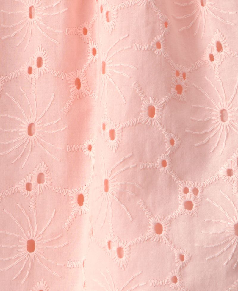 Baby Girls' Eyelet Short-Sleeve Dress