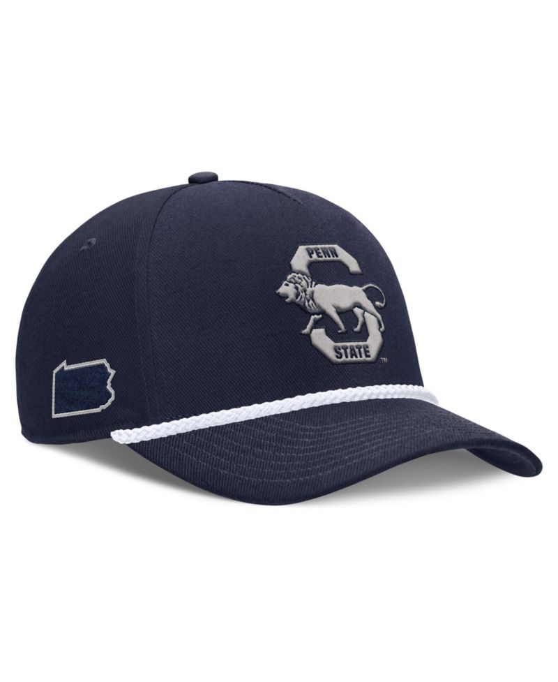 Men's and Women's Navy Penn State Nittany Lions 2026 Basketball Refresh 5-Panel Rope Rise Hat