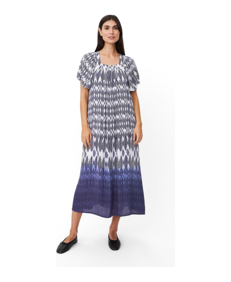 women's Square Neck Midi Dress