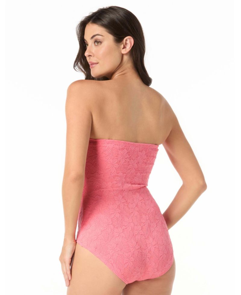 Women's Contours Galena Bandeau Neck One-Piece Swimsuit